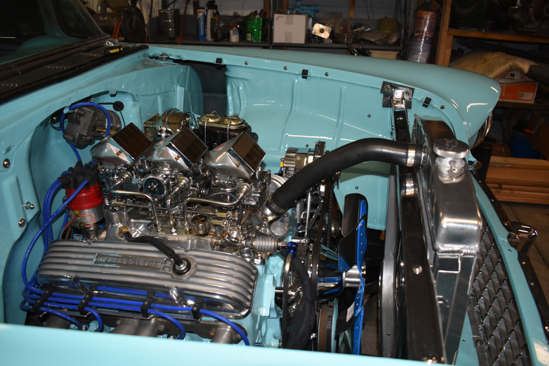 Illustration for article titled 1955 Chevy Bel Air Project Update - Adding the Shiny Stuff